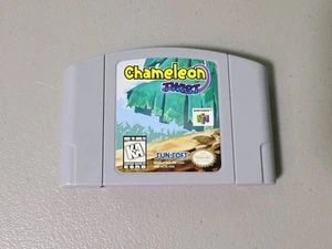 Chameleon Twist (Nintendo 64, 1997)- Authentic Tested - Picture 1 of 2