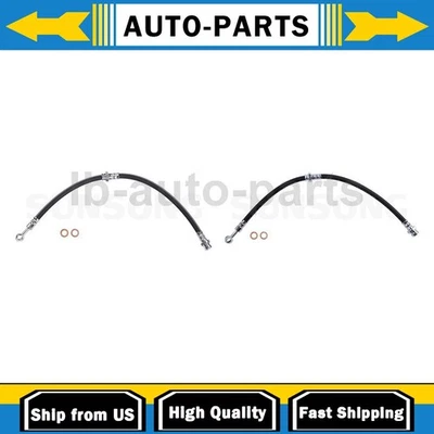 适用于 2001 2002 2003 2004 2006 现代圣达菲 2.7 升 2x 制动软管线前 — 第 1/4 张图片