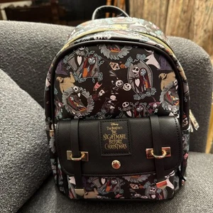 Nightmare Before Christmas Jack & Sally, Oogie Boogie, Treaters Backpack Bag New - Picture 1 of 4