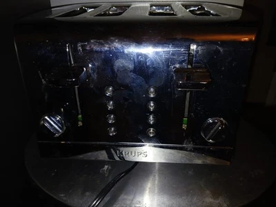 Krups KH734D50 1500W Wide-Slot Toaster - Silver - Image 1 of 2