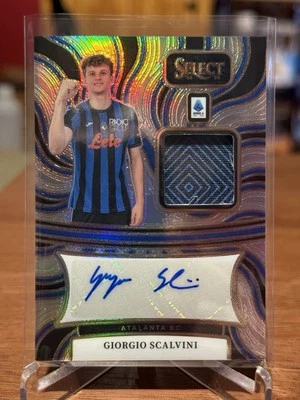 2024-25 Panini Select Serie A Giorgio Scalvini Silver Auto Memorabilia #AM-GS - Image 1 of 2