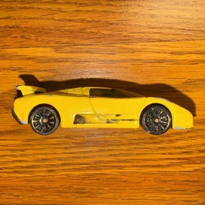 Bugatti EB110 SS HW Turbo Series 5/10 amarillo Hot Wheels '94 - Imagen 1 de 4