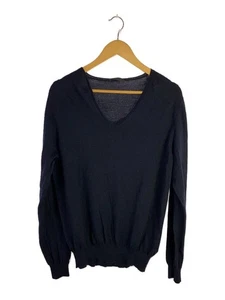 PRADA Knit & Sweater V-neck (thick) -- Wool NVY DNA386 Used - Picture 1 of 6