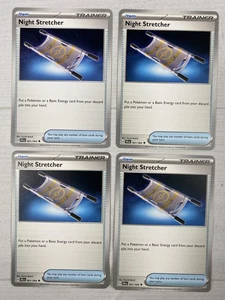 4x Night Stretcher 061/064 Shrouded Fable Pokemon Card Playset NM - Picture 1 of 1
