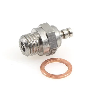 O.S. NO.6 Glow Plug (Formerly A3) for Methanol Engines - for RC Airplanes, cars - Picture 1 of 6