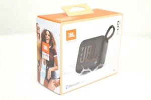 JBL Go 4 Noir Bluetooth Enceinte Portable Étanche Neuf Facture TVA - Photo 1 sur 3