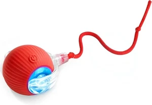 Interaktives Katzenspielzeug für Indoor Katzen - Interaktives Welpenspielzeug Ball mit Schwanz, Rea - Bild 1 von 6