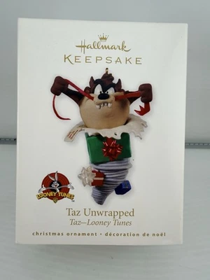 2010 Hallmark Keepsake Taz Unwrapped Ornament - Image 1 of 4