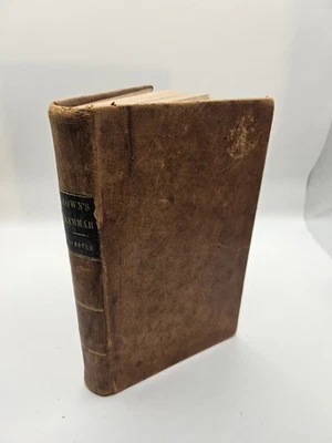 The Institutes of English Grammar [Brown's Grammar Improved 1863] - Image 1 of 2