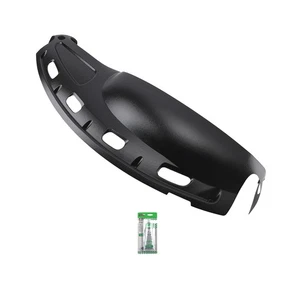 ABS Black Dashboard Cap Cover for Dodge Ram 1500 2500 3500 Truck 98-02 Front - Picture 1 of 12