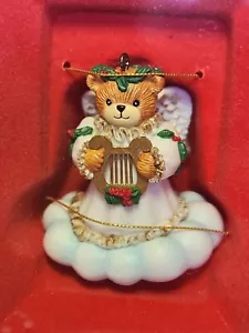 Enesco Christmas Ornament Lucy & Me Angel On A Cloud 1987 -New in Box! Vintage - Picture 1 of 8