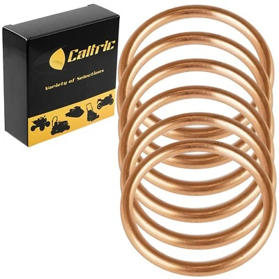 6-Pack Exhaust Pipe Gasket for Honda GL1500 Goldwing 1500 1988 1989 - Image 1 of 4