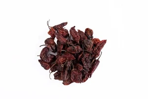 ARK PURE HERB Ghost pepper dried chilies-Capsicum chinense Jacq- bhut jolokia - Picture 1 of 3