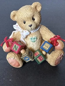Cherished Teddies 176109 Noel An Old Fashion Noel To You Figurine Vintage 1996 - Picture 1 of 6