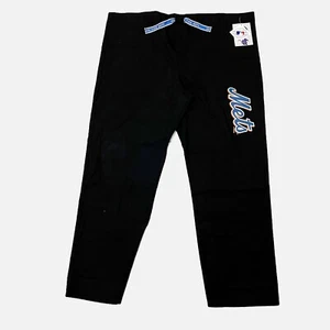 Men’s Cherokee NY Mets Black Scrub MLB Merch Scrub Pants Size Large NWT - Picture 1 of 7