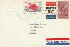 USA cover sent from Gladwyne,Penn to Oxford UK - Picture 1 of 2