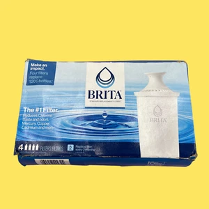 4-Pack Brita Replacement Water Filters for Pitchers/Dispensers 40Gal #4310 z64b8 - Picture 1 of 4