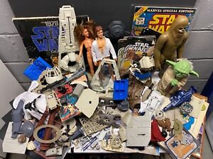 Vintage Star Wars Kenner Parts & Accessories 1978-1985 ESB ROTJ POTF Micro 12" +