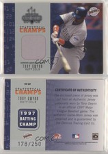2003 Donruss Champions Statistical Champs Materials /250 Tony Gwynn #SC-23 HOF