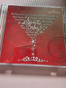 HALLMARK - Santa Baby - Christmas CD-Open Used Case has wear and small cracks - Picture 1 of 3