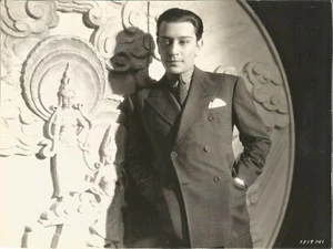 Fotografía clásica vintage de los años 30 del actor de cine George Raft en blanco y negro - Imagen 1 de 1