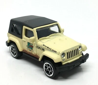 Majorette Jeep Wrangler Rubicon Brown 1:60 (3 Inches) 224A Defects 001 - Image 1 of 4
