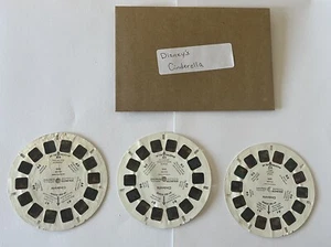 Vintage:  Disneys Cinderella View Master Reels 3 Reels - Imagen 1 de 7