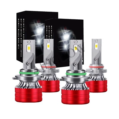 LED Headlight For Acura Integra 1994-2001 4pc Bulbs Kit 6000K High Low Beam Lamp - Image 1 of 4
