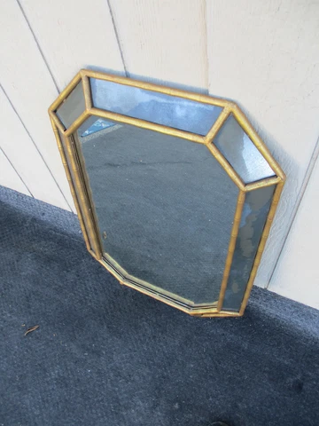 63816 Quality Metal TWO'S Company  Mirror Cover