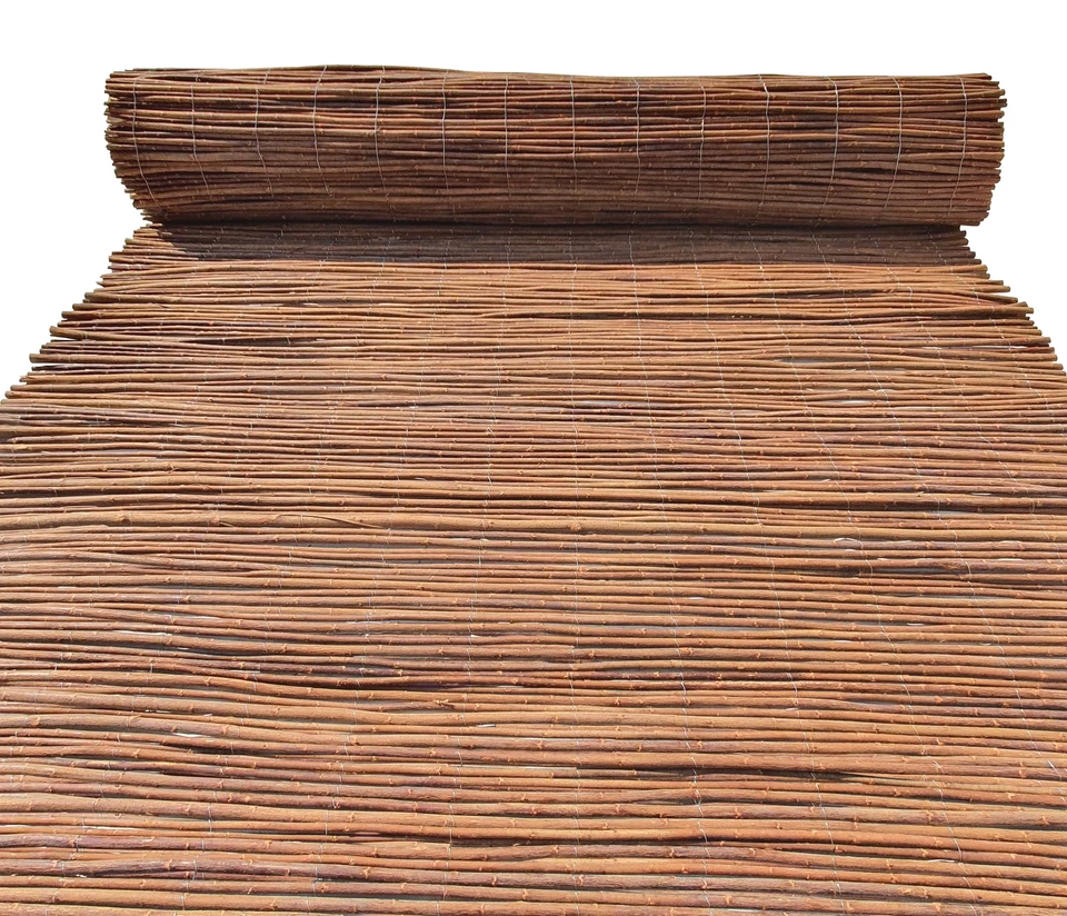 Weidenmatte - Weidenzaun Garten Sichtschutz Balkon Roll Zaun Weide Natur Matte - Bild 1 von 1