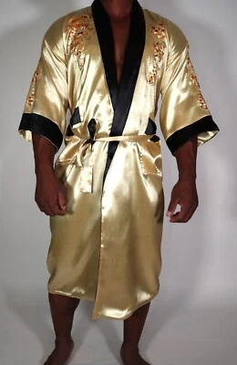 成人缎面双面长袍均码 — 第 1/4 张图片