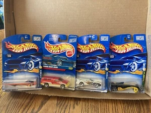 Hot Wheels Car Lot of 4 Vintage on Card - Picture 1 of 1