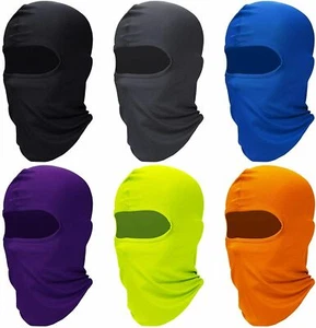Máscara facial Balaclava verano enfriador cuello gaiter protector UV motocicleta bufanda de esquí - Imagen 1 de 19
