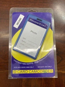 SCHEDA D'IDENTITÀ PERSONALE/BADGE VIDEOCAMERA USB 4 GB #SB-NIC040 (SS2) - Foto 1 di 6