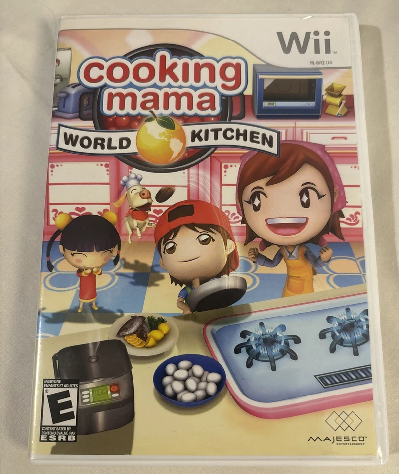 Cooking Mama: World Kitchen (Nintendo Wii, 2008) - CIB - Disc Resurfaced - Image 1 of 4