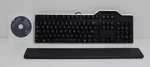 Dell Black Keyboard KB813-BK-US 0XRD46 Smart Card Reader USB Wired Open Box - Picture 1 of 10