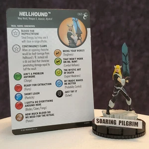 HELLHOUND 065 - CHASE X-Men Rise & Fall Marvel Heroclix #65 - Picture 1 of 1