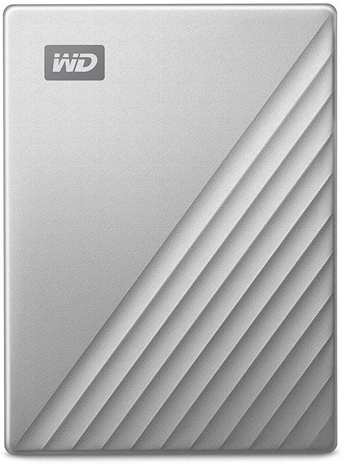 WD MY PASSPORT ULTRA for Mac 5TB externe Festplatte USB-C WDBPMV0050BSL SILBER - Bild 1 von 1