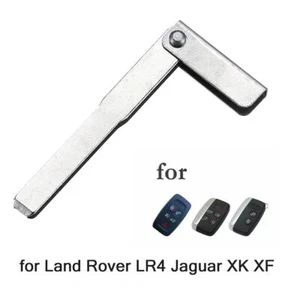 Emergency Key Blade Blank Uncut Insert for Land Rover LR4 Jaguar XK XF Key Fob - Picture 1 of 8