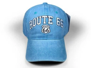 Route 66 Washed Caribbean Blue Cap - Bild 1 von 1