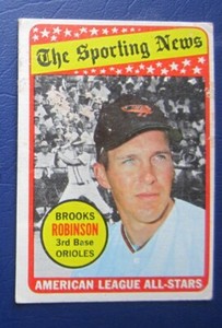 1969 Topps Brooks Robinson All Star (Baltimore Orioles) #421 HOF G/VG
