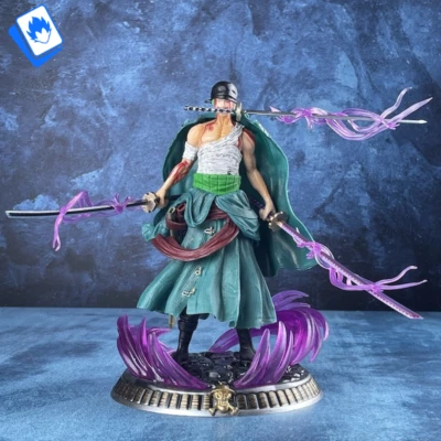 Action Figure One Piece Zoro Roronoa 3 Spade 21cm STATUA DA COLLEZIONE Anime - Immagine 1 di 4