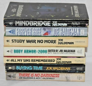 Joe Haldeman Sci Fi Menge 7 Taschenbuch Bücher Ace & Avon Verlag 1970er bis 2000 - Bild 1 von 15