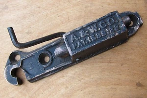 PAT.1925 : BRASS DECK SASH SUPPORT. A.& W.CO, - Picture 1 of 7