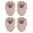  2 Pairs Toe Protector Knitted Fabric Women's Ballet Shoes Covers