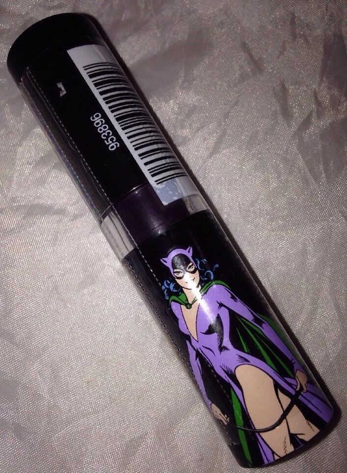 Walgreens Exclusive Limited Ed. CAT WOMAN Gotham Girls Lipstick *FELINE FATALE* - Image 1 of 4