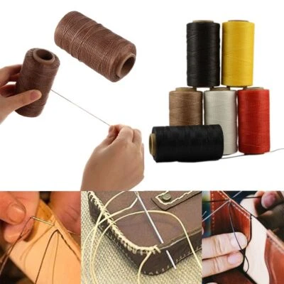 260M 1mm Sewing Waxed Thread 150D Hand Stitching Cord for Leather DIY Craft Tool - Image 1 of 4