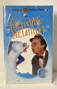 The Incredible Mr Limpet Don Knotts Carole Cook VHS Clamshell Brand New Sealed - Picture 1 of 3