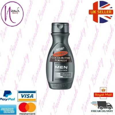 Palmers Fórmula de Manteca de Cacao con Vitamina E, HOMBRE Cuerpo y Rostro 250ML Foto 1 de 3