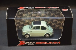 BRUMM 1/43 FIAT NUOVA 500 TECHO ABATIBLE CERRADO 1959 VERDE CLARO R365-03 - Imagen 1 de 3